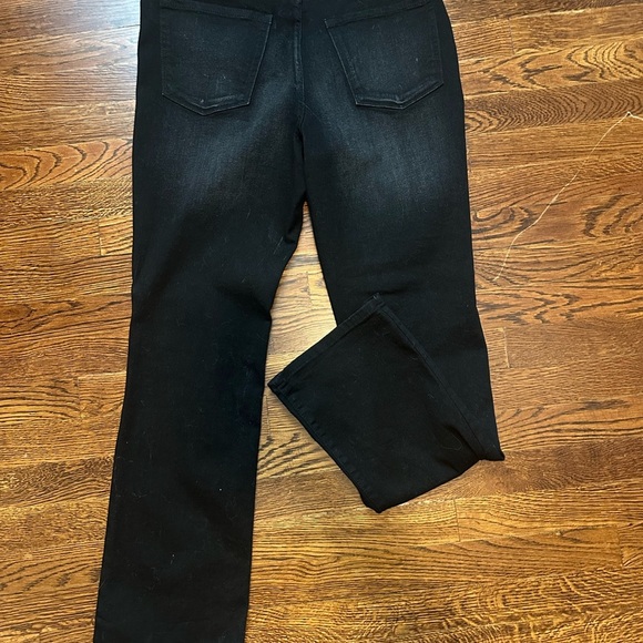 LC Lauren Conrad Black Straight Leg Jeans - Picture 2 of 4